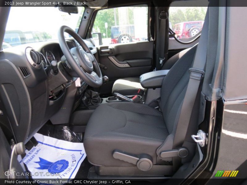 Black / Black 2013 Jeep Wrangler Sport 4x4