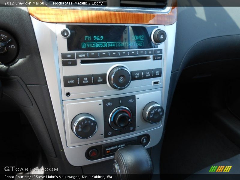 Mocha Steel Metallic / Ebony 2012 Chevrolet Malibu LT