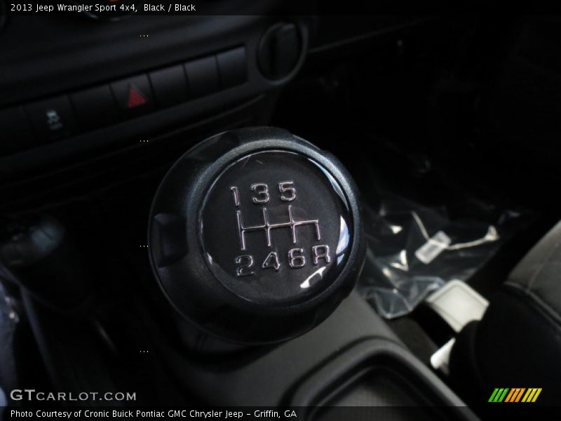 Black / Black 2013 Jeep Wrangler Sport 4x4