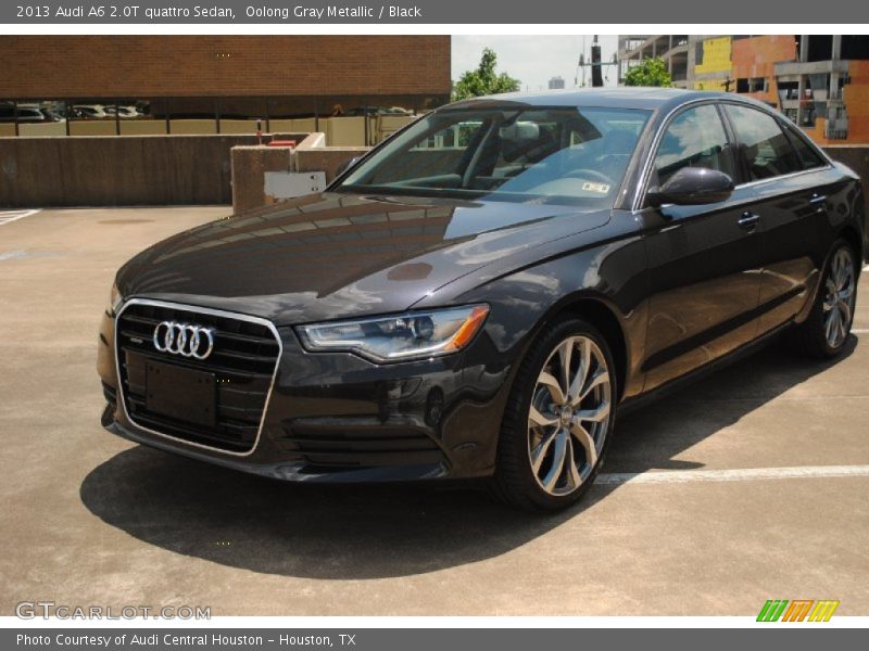 Oolong Gray Metallic / Black 2013 Audi A6 2.0T quattro Sedan