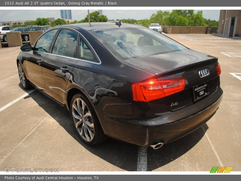 Oolong Gray Metallic / Black 2013 Audi A6 2.0T quattro Sedan