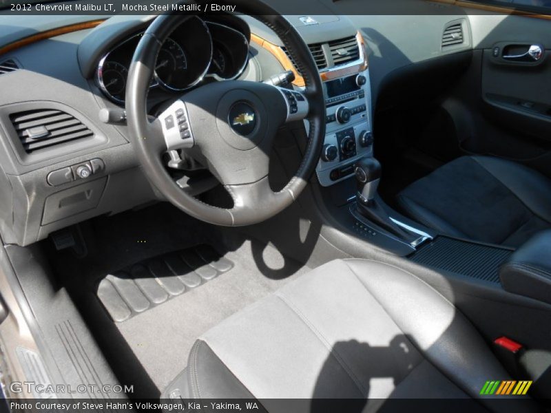 Mocha Steel Metallic / Ebony 2012 Chevrolet Malibu LT
