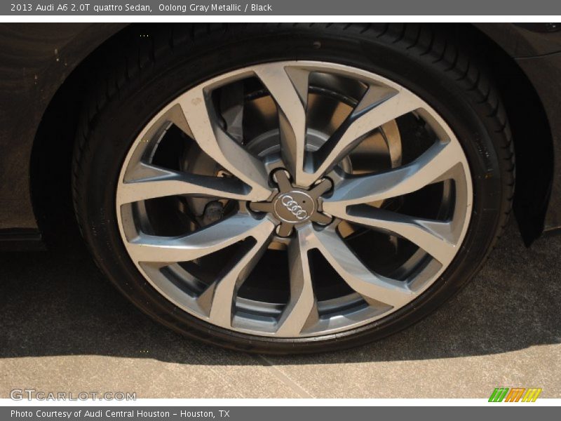 Oolong Gray Metallic / Black 2013 Audi A6 2.0T quattro Sedan