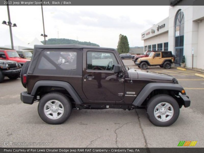 Black / Black 2013 Jeep Wrangler Sport 4x4