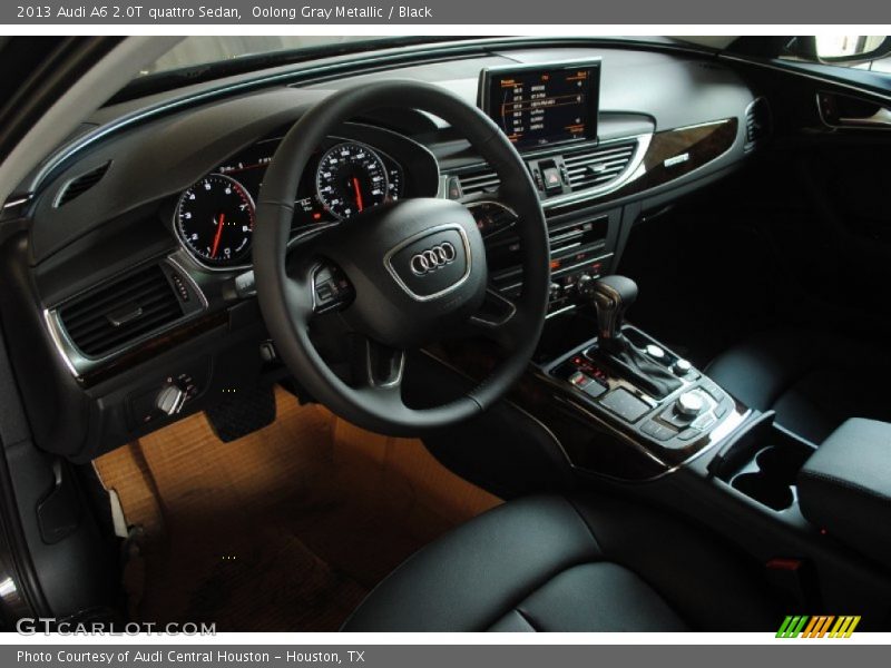 Oolong Gray Metallic / Black 2013 Audi A6 2.0T quattro Sedan