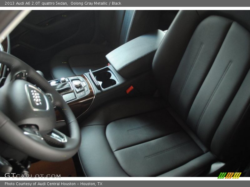 Oolong Gray Metallic / Black 2013 Audi A6 2.0T quattro Sedan