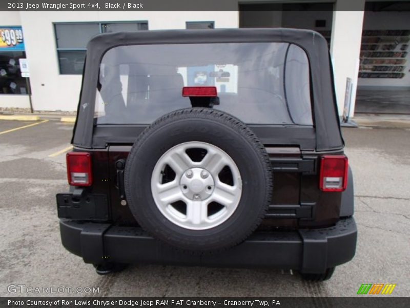 Black / Black 2013 Jeep Wrangler Sport 4x4