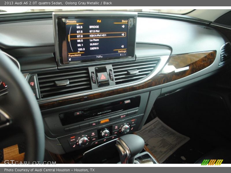 Oolong Gray Metallic / Black 2013 Audi A6 2.0T quattro Sedan