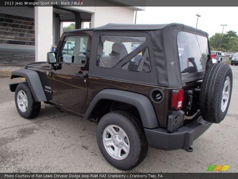 Black / Black 2013 Jeep Wrangler Sport 4x4