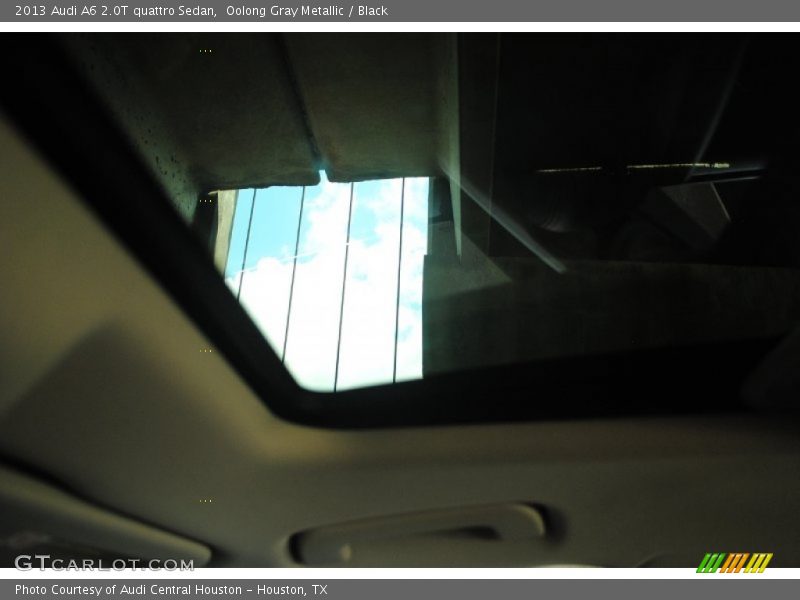 Oolong Gray Metallic / Black 2013 Audi A6 2.0T quattro Sedan