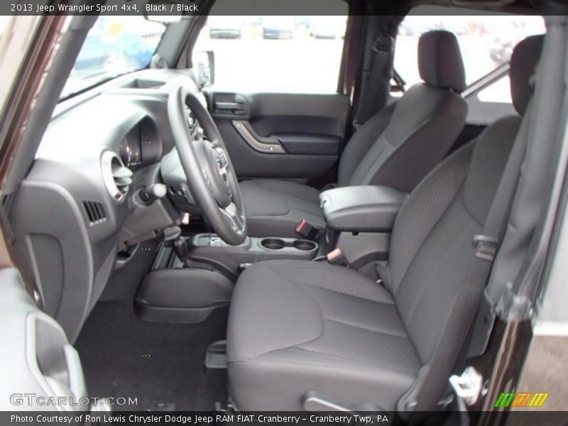 Black / Black 2013 Jeep Wrangler Sport 4x4