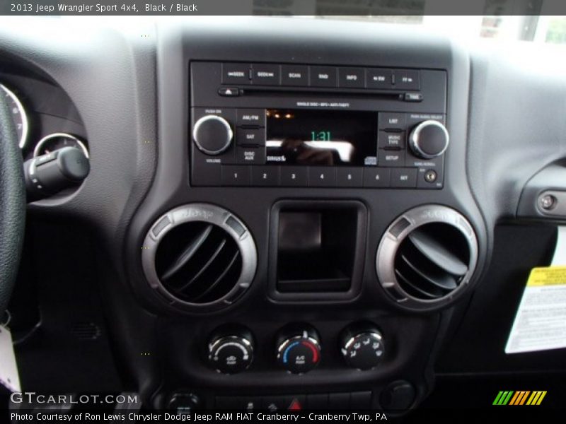 Black / Black 2013 Jeep Wrangler Sport 4x4