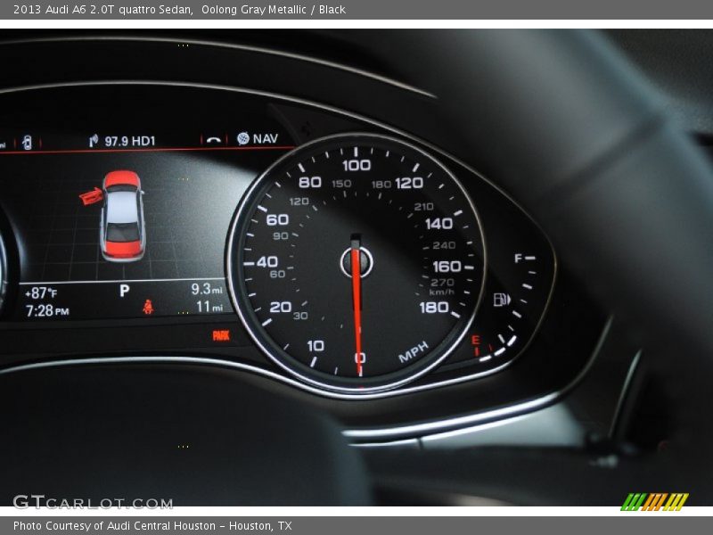 Oolong Gray Metallic / Black 2013 Audi A6 2.0T quattro Sedan