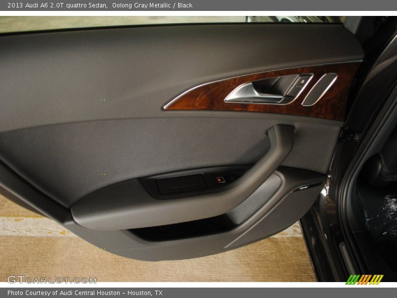 Oolong Gray Metallic / Black 2013 Audi A6 2.0T quattro Sedan