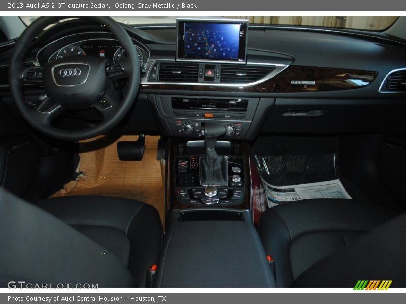 Oolong Gray Metallic / Black 2013 Audi A6 2.0T quattro Sedan