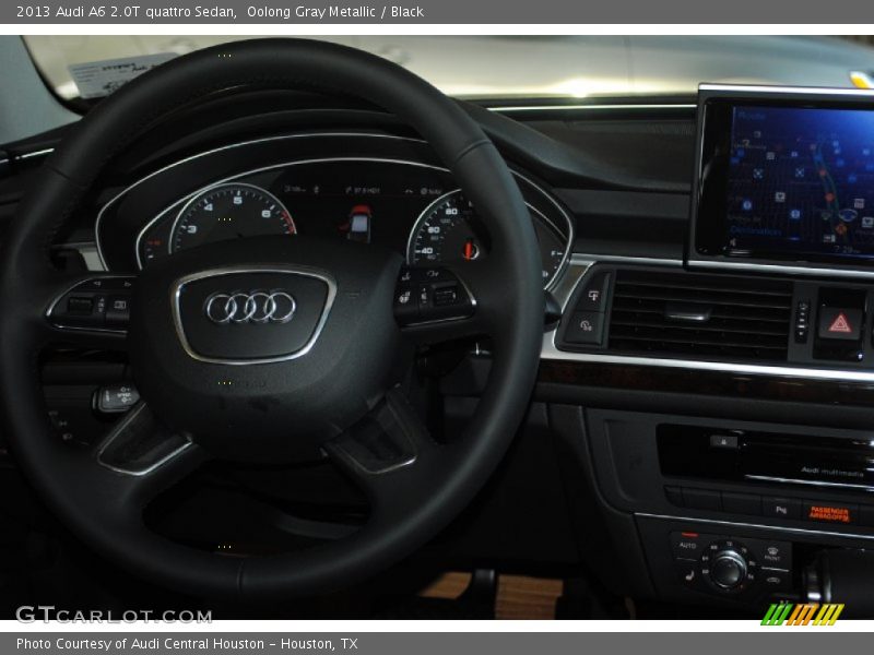 Oolong Gray Metallic / Black 2013 Audi A6 2.0T quattro Sedan