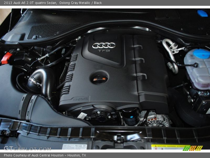 Oolong Gray Metallic / Black 2013 Audi A6 2.0T quattro Sedan