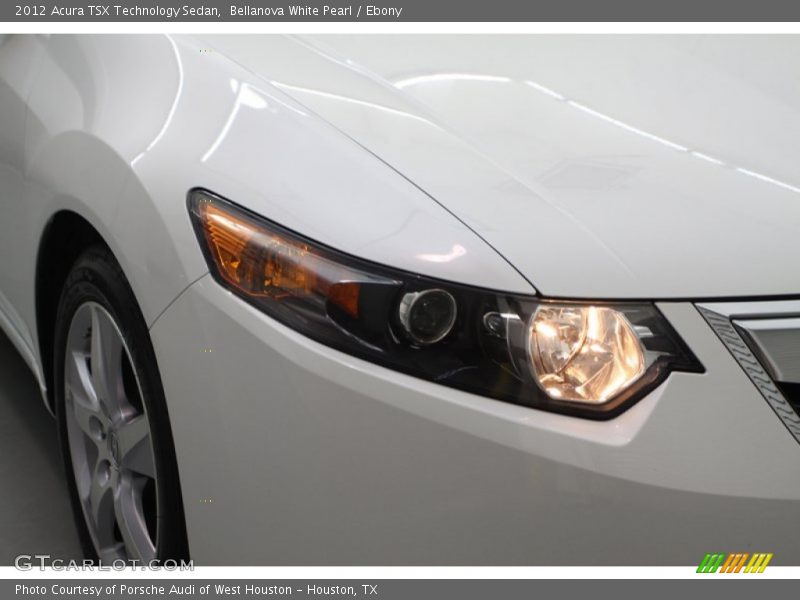 Bellanova White Pearl / Ebony 2012 Acura TSX Technology Sedan