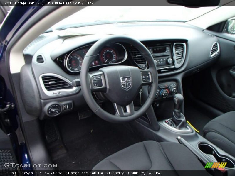 Black Interior - 2013 Dart SXT 