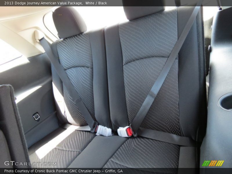White / Black 2013 Dodge Journey American Value Package