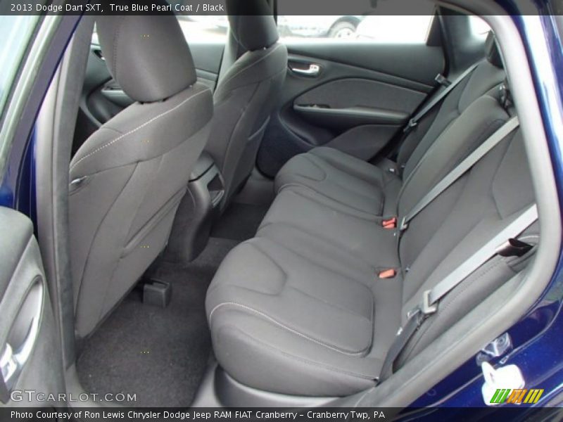 Rear Seat of 2013 Dart SXT