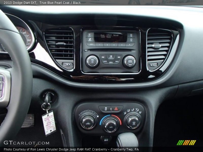 Controls of 2013 Dart SXT