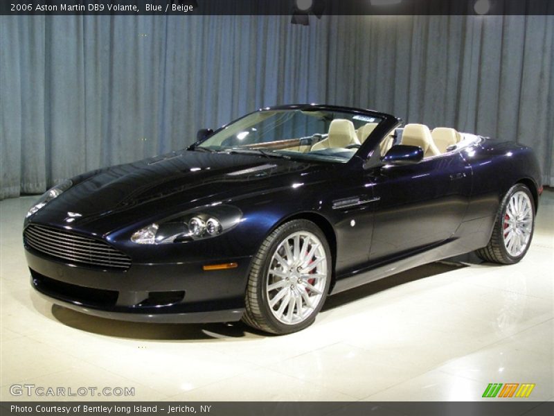 Blue / Beige 2006 Aston Martin DB9 Volante