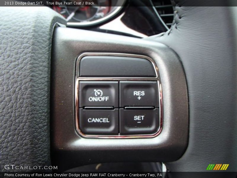 Controls of 2013 Dart SXT