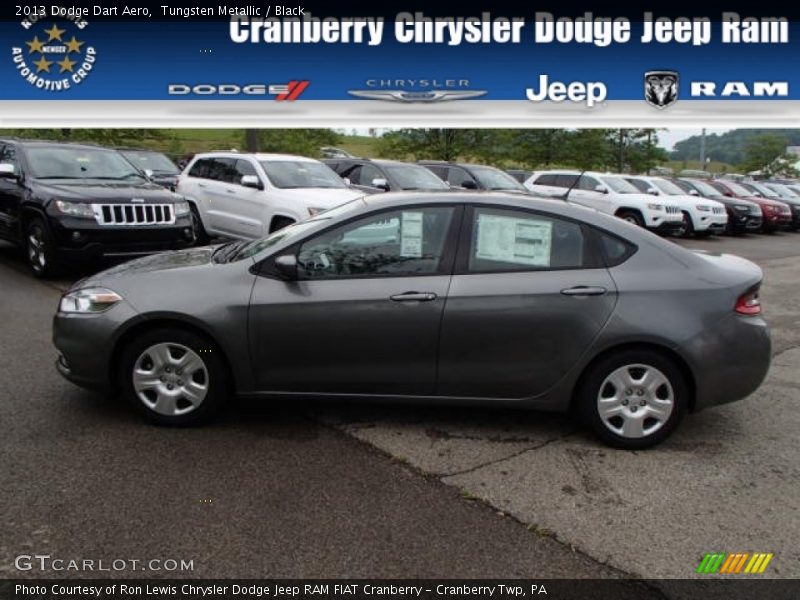 Tungsten Metallic / Black 2013 Dodge Dart Aero