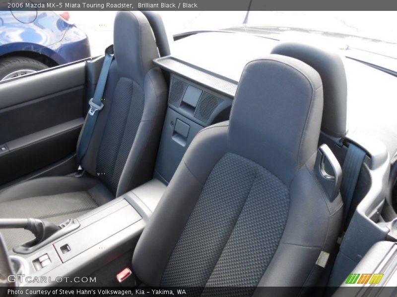 Brilliant Black / Black 2006 Mazda MX-5 Miata Touring Roadster