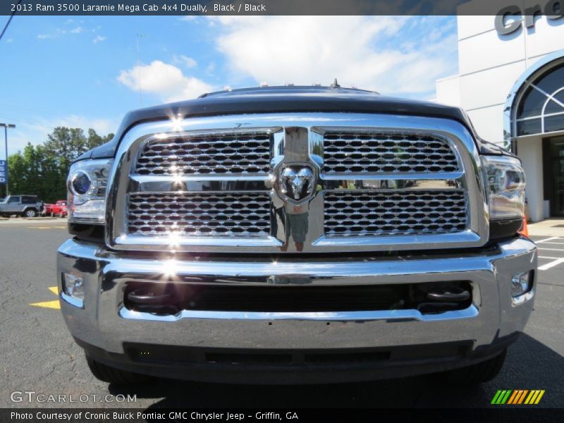 Black / Black 2013 Ram 3500 Laramie Mega Cab 4x4 Dually