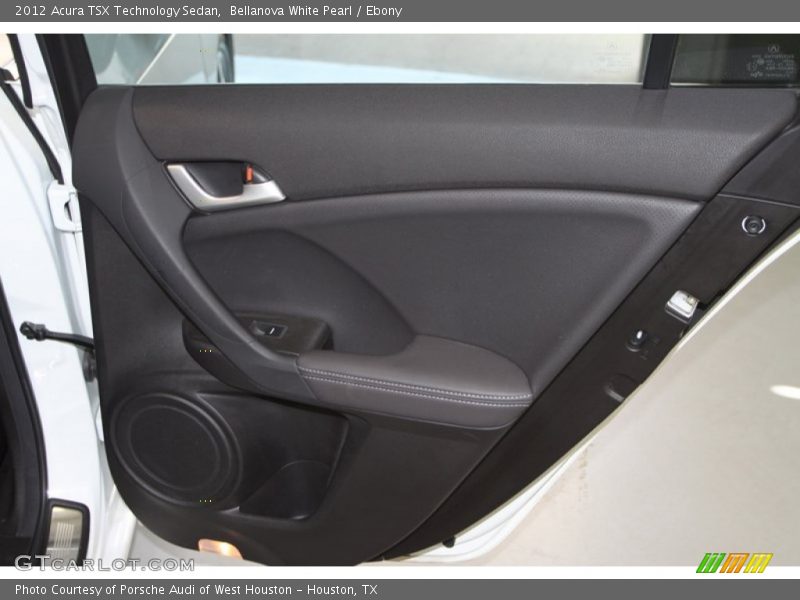 Bellanova White Pearl / Ebony 2012 Acura TSX Technology Sedan