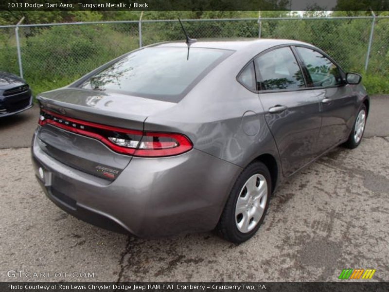 Tungsten Metallic / Black 2013 Dodge Dart Aero