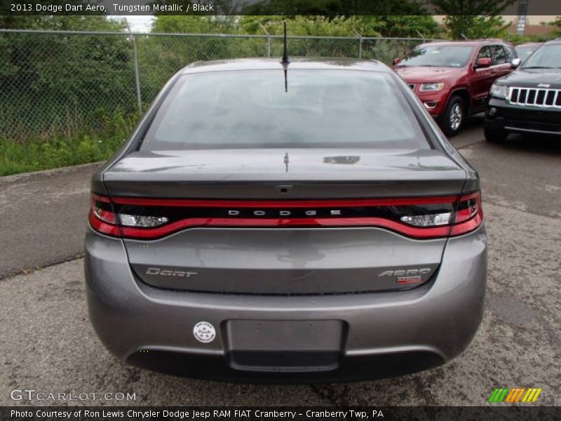 Tungsten Metallic / Black 2013 Dodge Dart Aero