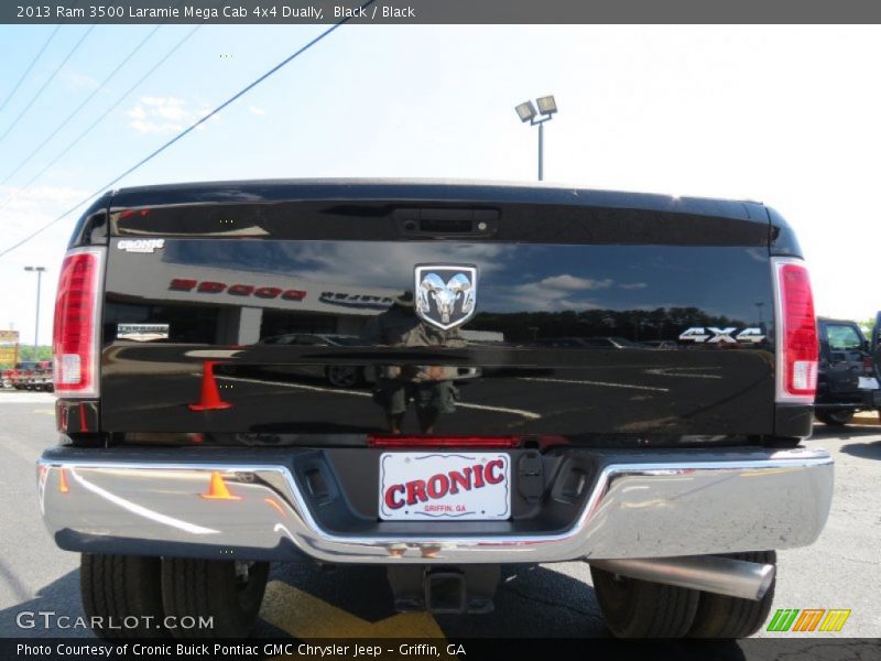 Black / Black 2013 Ram 3500 Laramie Mega Cab 4x4 Dually