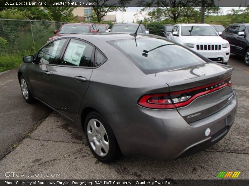 Tungsten Metallic / Black 2013 Dodge Dart Aero