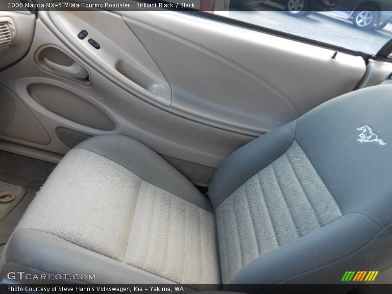 Brilliant Black / Black 2006 Mazda MX-5 Miata Touring Roadster