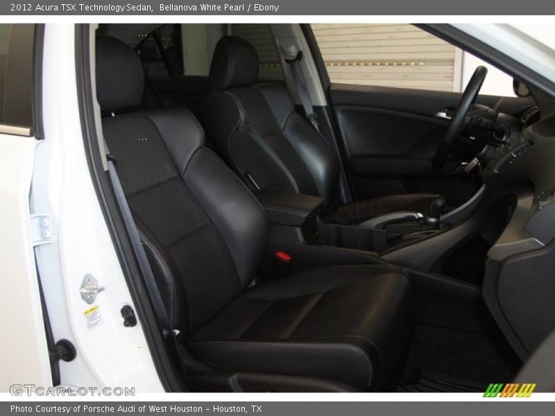 Bellanova White Pearl / Ebony 2012 Acura TSX Technology Sedan