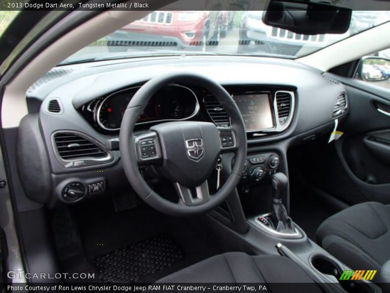 Tungsten Metallic / Black 2013 Dodge Dart Aero