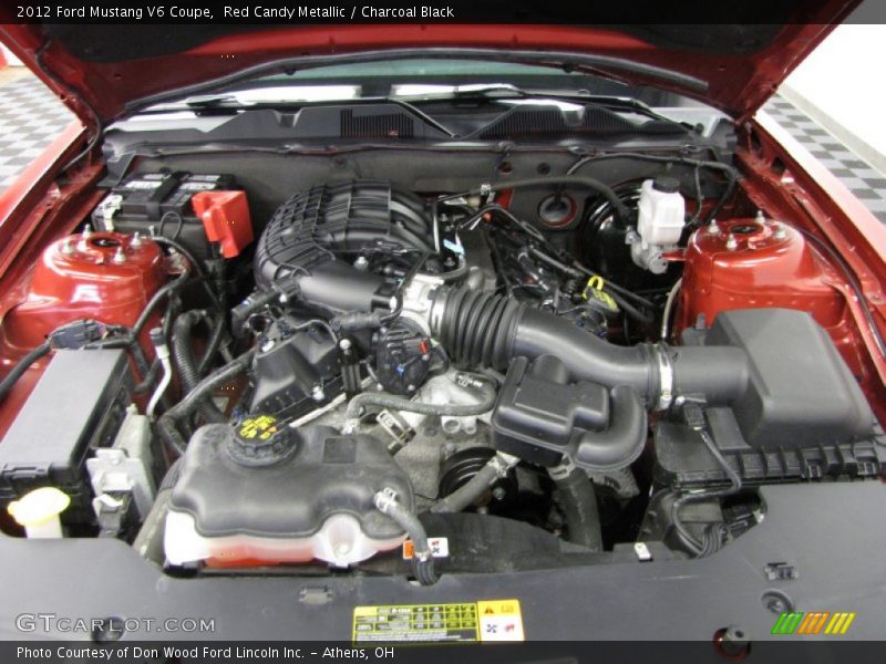  2012 Mustang V6 Coupe Engine - 3.7 Liter DOHC 24-Valve Ti-VCT V6