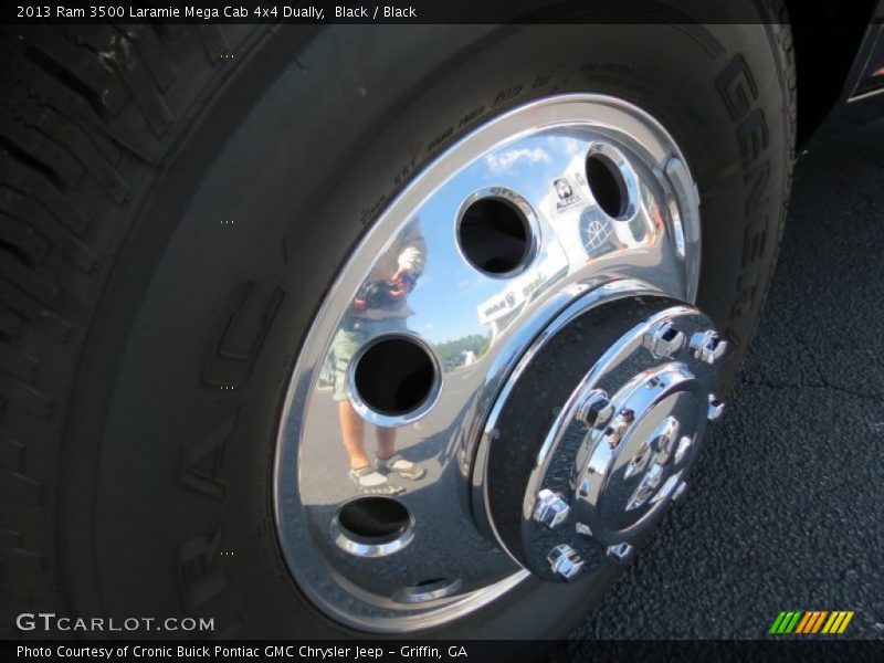 Black / Black 2013 Ram 3500 Laramie Mega Cab 4x4 Dually
