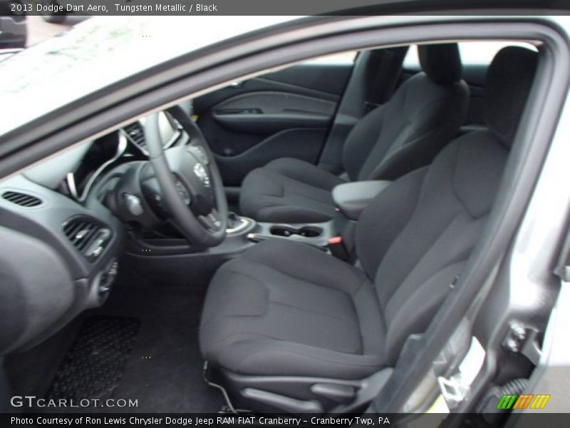 Tungsten Metallic / Black 2013 Dodge Dart Aero
