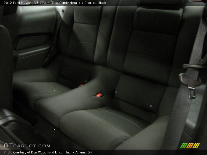 Red Candy Metallic / Charcoal Black 2012 Ford Mustang V6 Coupe