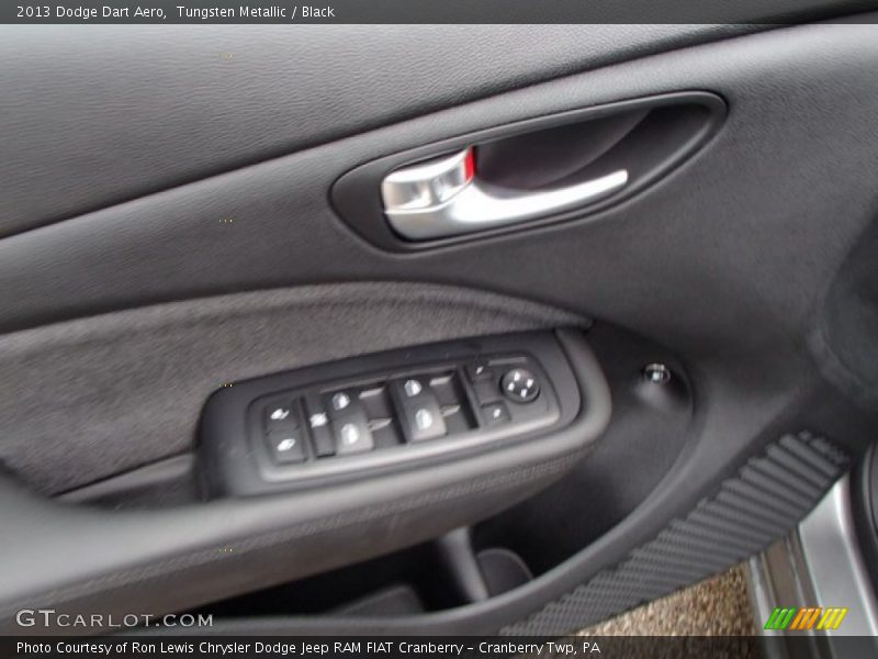 Tungsten Metallic / Black 2013 Dodge Dart Aero