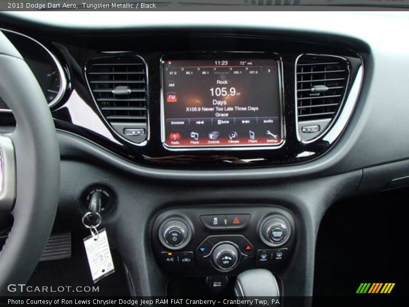 Tungsten Metallic / Black 2013 Dodge Dart Aero