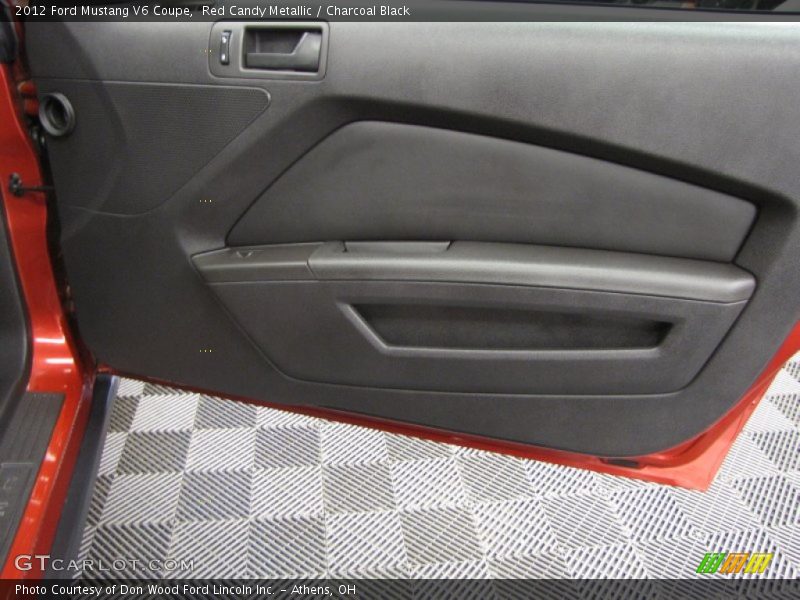 Red Candy Metallic / Charcoal Black 2012 Ford Mustang V6 Coupe