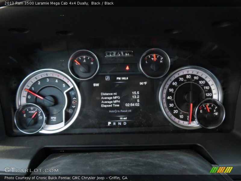  2013 3500 Laramie Mega Cab 4x4 Dually Laramie Mega Cab 4x4 Dually Gauges