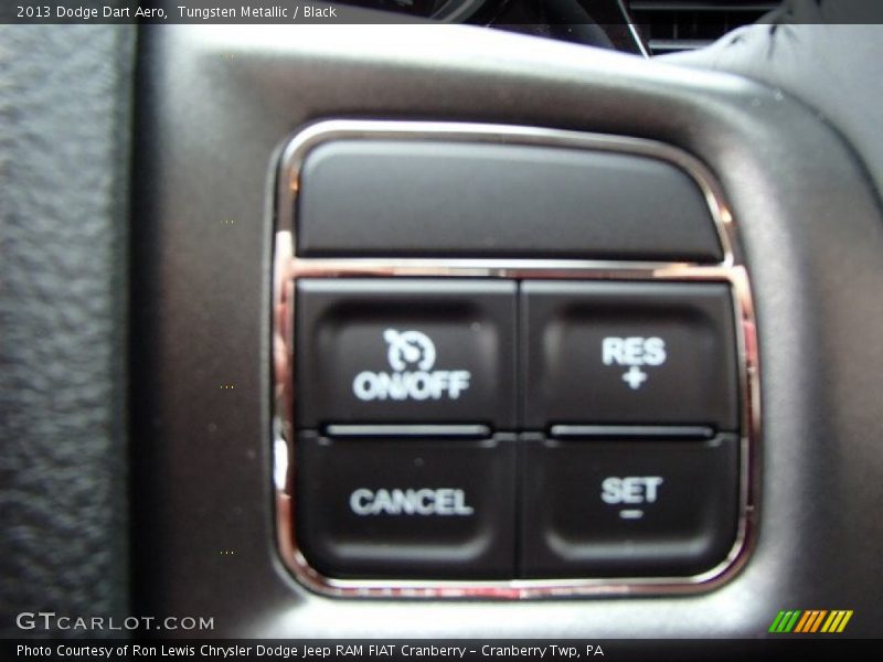 Tungsten Metallic / Black 2013 Dodge Dart Aero