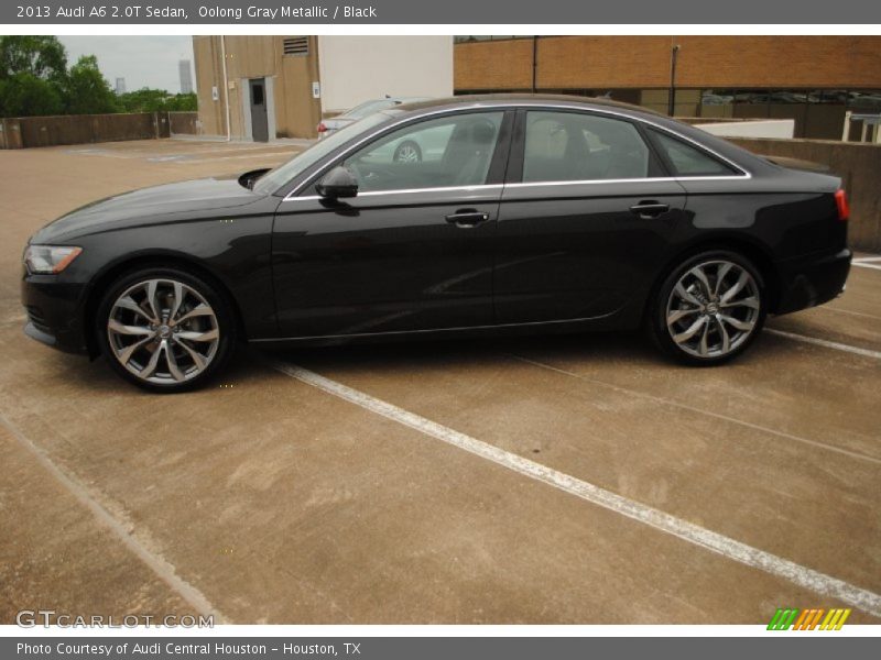 Oolong Gray Metallic / Black 2013 Audi A6 2.0T Sedan