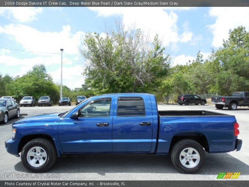  2009 Dakota ST Crew Cab Deep Water Blue Pearl